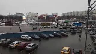 Москва. Станция метро ДОМОДЕДОВСКАЯ и окрестности - ПАВШИНО.