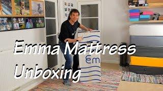 emma mattress unboxing - overview - compared to Simba UK foam