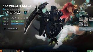 MOD DOTA 2 SKIN- SKYWRATH MAGE ARCANO -LUNA sin montura, DISRRUPTOR  en un transporte, QUEEN OF PAIN