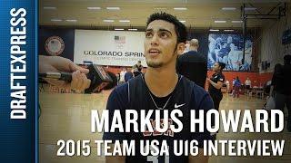 Markus Howard 2015 Team USA U16 Interview - DraftExpress