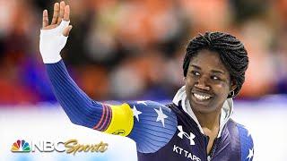 GOLDEN again: Erin Jackson wins first World Cup race since Olympics | NBC Sports