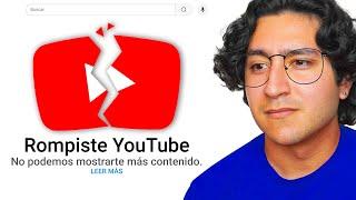 ROMPÍ el ALGORITMO de YOUTUBE 