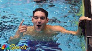 Jack Alexy powers his way to win men’s 100m freestyle at U.S. Championships | NBC Sports