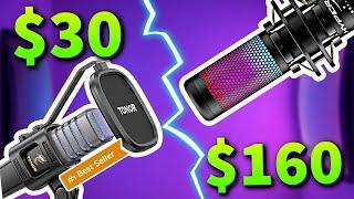 $30 Tonor TC30 vs. $160 HyperX Quadcast: The Hard Truth