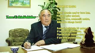 Erkin Vohidov Kamtarlik