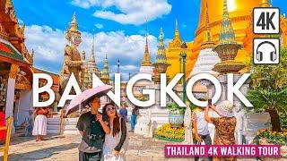 BANGKOK, Thailand 4K Walking Tour - Captions & Immersive Sound [4K Ultra HD/60fps]