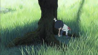 Wolf Children Ame vomit scene