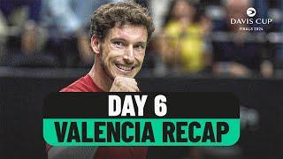 Day 6 Valencia Recap | Davis Cup 2024 Finals Group Stage