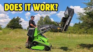 I Tested Chinese Mini Skid Steer Attachments - Do They Work?