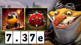 Красивая игра на Течисе, 28 КДА! - 9Class Techies 7.37 DOTA 2