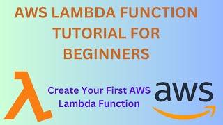 AWS Lambda function - Create your first Lambda Function | Lambda Function Tutorial for beginners