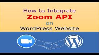 Zoom Video Conferencing on WordPress Website