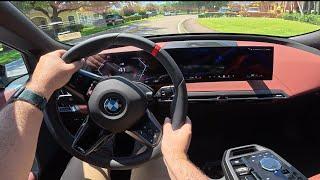 2026 BMW iX M70 POV Driving Impressions! Why You Should Get This Over The Tesla Model X!