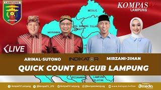 [LIVE] Quick Count Pilkada Provinsi Lampung Versi Indikator