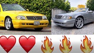 AMG VS BRABUS R129 V12 7.3L ! WHAT IS THE BEST MERCEDES SL IN THE WORLD ??? #r129 #sl63amg