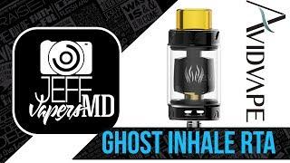 Ghost Inhale RTA 3.5ml l by Avidvape l  from Heavengifts l Full HD Review l Обзор