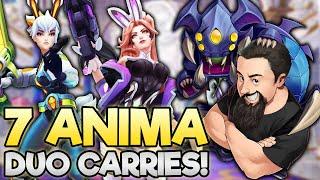 7 Anima Squad - Miss Fortune and Riven Duo!! | TFT Monsters Attack | Teamfight Tactics