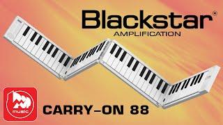 [Eng Sub] Super-compact digital folding piano - BLACKSTAR CARRY-ON 88