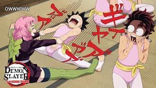 Tanjiro Did Stretch Training With Love Hashira / Demon Slayer Hashira Arc