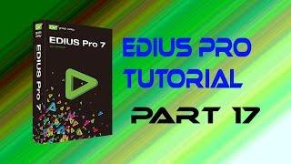 edius pro 7 5 tutorial part 17 chromakey