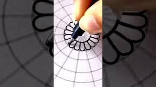mandala art for beginners part-1 #easy #creative #mandalaart #art #mandala