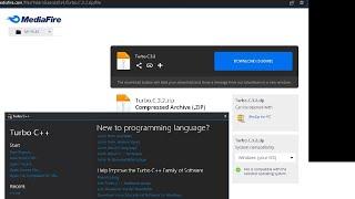 Turbo C/C++ 3.2 - How to install Turbo C in Microsoft Windows fast less than 2 minutes with link