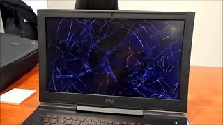 Laptop Screen Replacement/ How to Replace Laptop Screen Dell G5-5587 p72f002