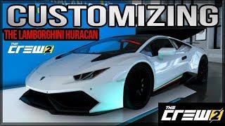 BUYING AND CUSTOMIZING THE LAMBORGHINI HURACAN IN THE CREW 2