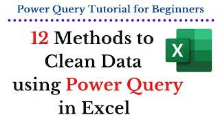 Power Query Tips and Tricks - Excel Tutorial for Beginners