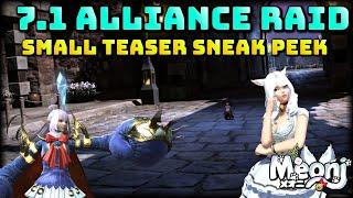 FFXIV: 7.1 Alliance Raid Tiny Sneak Peek Shown On Social Media