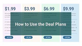 The $1.99 Deal Plan | Designers Joint