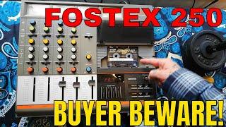 Fostex 250 playback problem - I couldn't get this one working