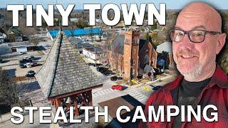 Tiny Town Stealth Camping in Minivan Camper • 4200 "Likes" Thank you!