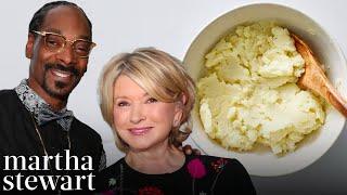 Snoop Dogg and Martha Stewart Make Mashed Potatoes | Martha Stewart (2008)