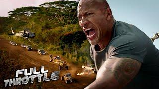 Dwayne Johnson Takes Down A Helicopter With His Bare Hands | Hobbs & Shaw | Full Throttle