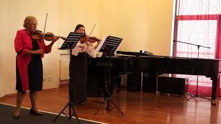 Jela Špitková & Kateryna Popovych - J.S.Bach, Double Violin Concerto in D minor BWV 1043, Allegro