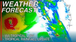 A Tropical Cyclone and Heavy Rainfall Forecast Across Queensland, New South Wales and WA This Week