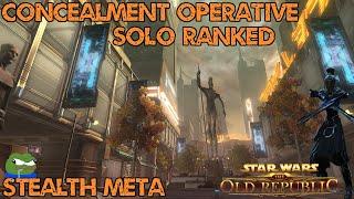 SWTOR: Onslaught 6.0, Concealment Operative - Just the usual things in solos.