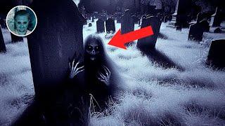 SCARY THINGS Caught On Camera At Cemetery #3