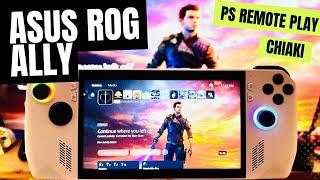 Asus ROG Ally: Setting up PS Remote Play with Chiaki in 8 easy steps...