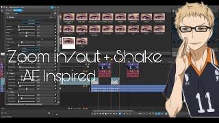 "Zoom in/out + Shake (Bounce)" Sony Vegas Tutorial - AE Insipred