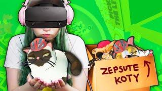 Naprawiam ZEPSUTE KOCIAKI w VR! - Cat Sorter VR