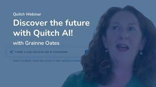 Discover the future with Quitch AI - Create learning content in seconds!