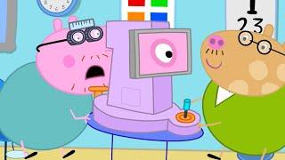 Daddy Pig's New BROKEN Glasses  Peppa & George: Eye Doctor Shop| Tales | Full Episodes | 20 Minutes
