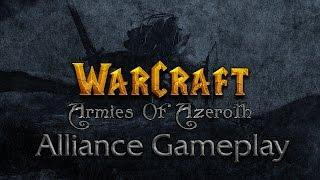 WarCraft: Armies Of Azeroth Alliance Gameplay