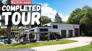 Epic Shed House has it all Mancave, Hot Rods, Pool, Workshop, Retro Bar and more take the tour