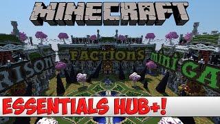 Minecraft Plugin Tutorial - Esssentials Hub+