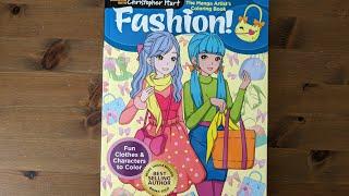 Fashion! The Manga Artist's coloring book. Christopher Hart