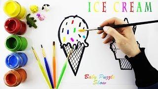 SUPER Mixed Drawings | Fruits, ice creams, Coloring Pages For Kids