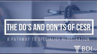 The Do's and Don'ts of CESR | BDI Resourcing